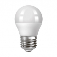 Світлодіодна лампа "маленька кулька" матова ECOLUX 6W 3000K Є-27 G45 тепле світло