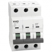 Автоматичний вимикач 3C (триполюсний) 16А 4,5кА 230/400V Тип C VIKO