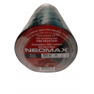 Чорна ізоляційна стрічка NEOMAX 0.15х19 мм (50 м) упаковка 10шт.