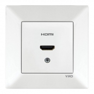 HDMI-роз`єм білий VIKO Meridian