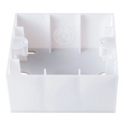 Коробка для зовнішнього монтажу біла (глибока) VIKO Karre