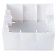 Коробка для зовнішнього монтажу біла VIKO Meridian